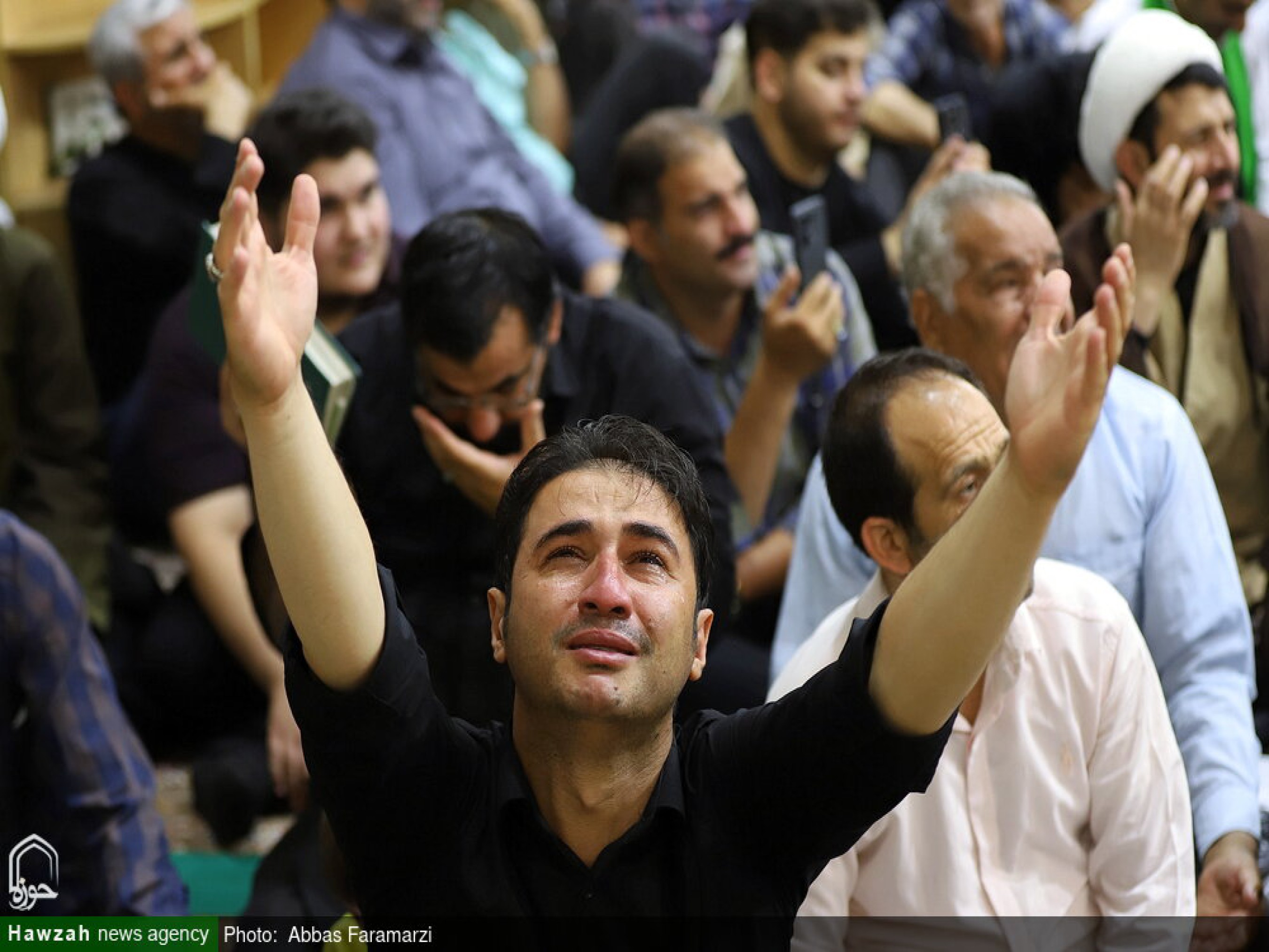 مراسم قرائت دعای پرفیض عرفه در حرم مطهر کریمه اهل بیت حضرت فاطمه معصومه (سلام الله علیها)