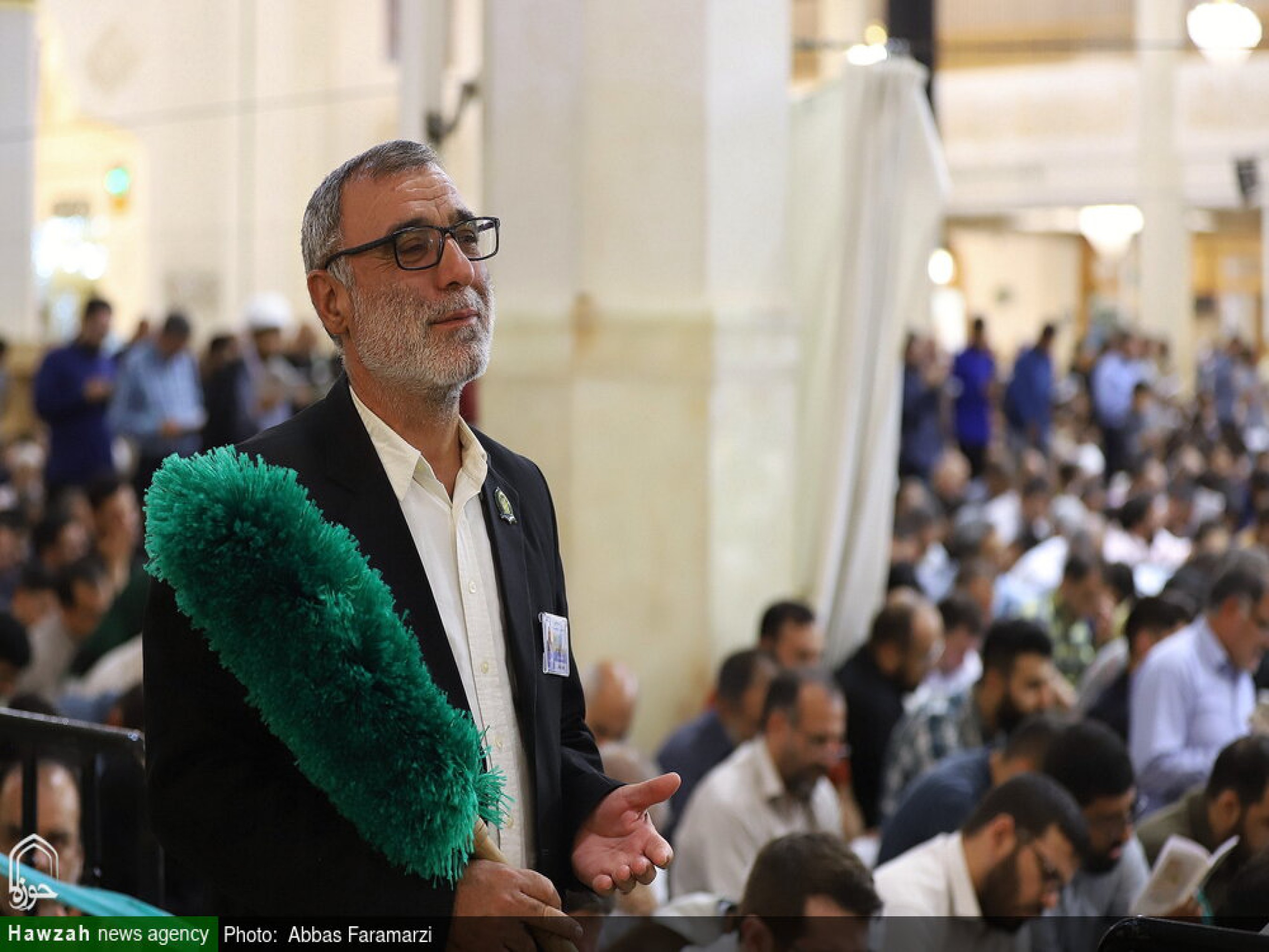 مراسم قرائت دعای پرفیض عرفه در حرم مطهر کریمه اهل بیت حضرت فاطمه معصومه (سلام الله علیها)