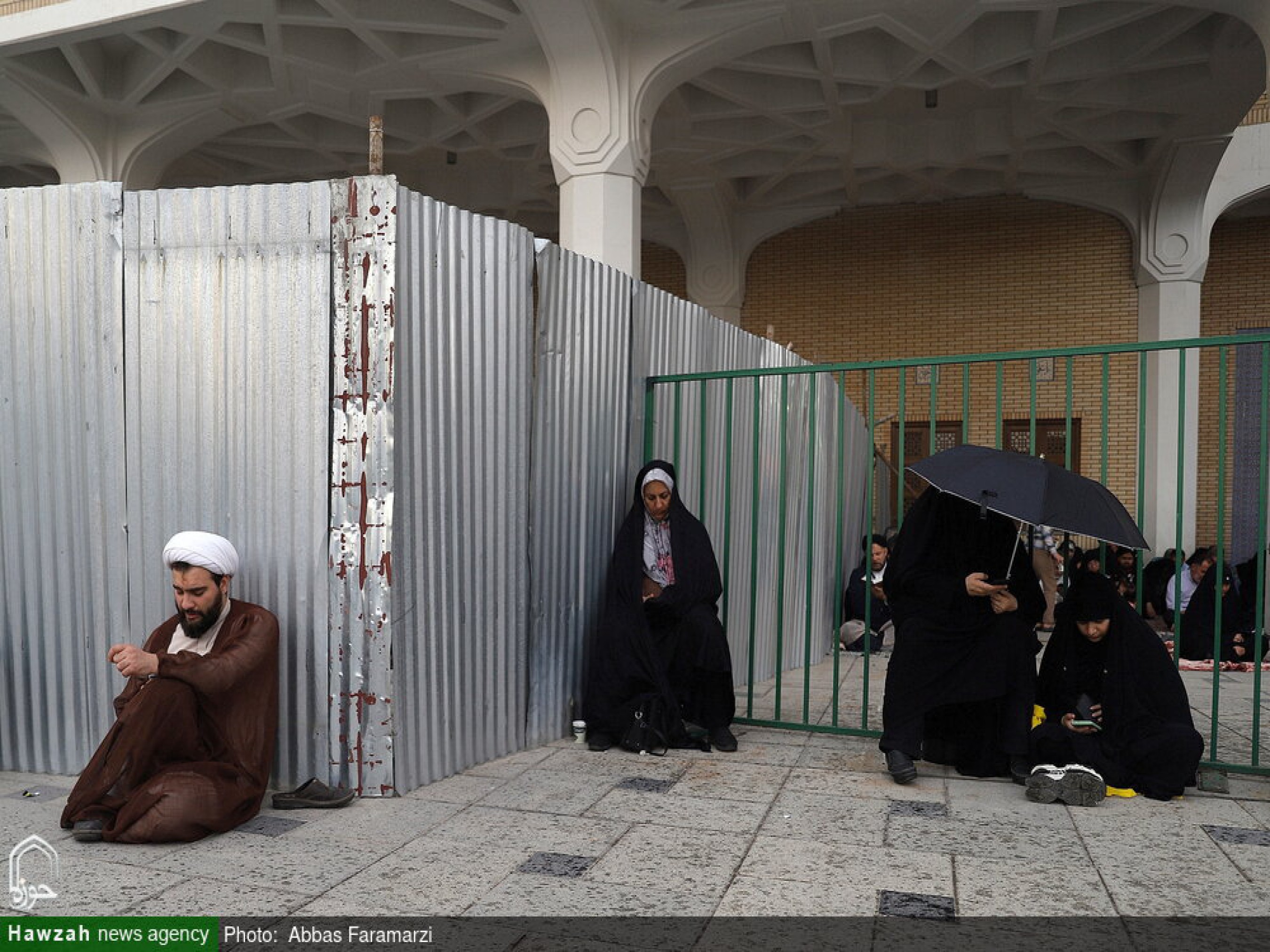 مراسم قرائت دعای پرفیض عرفه در حرم مطهر کریمه اهل بیت حضرت فاطمه معصومه (سلام الله علیها)