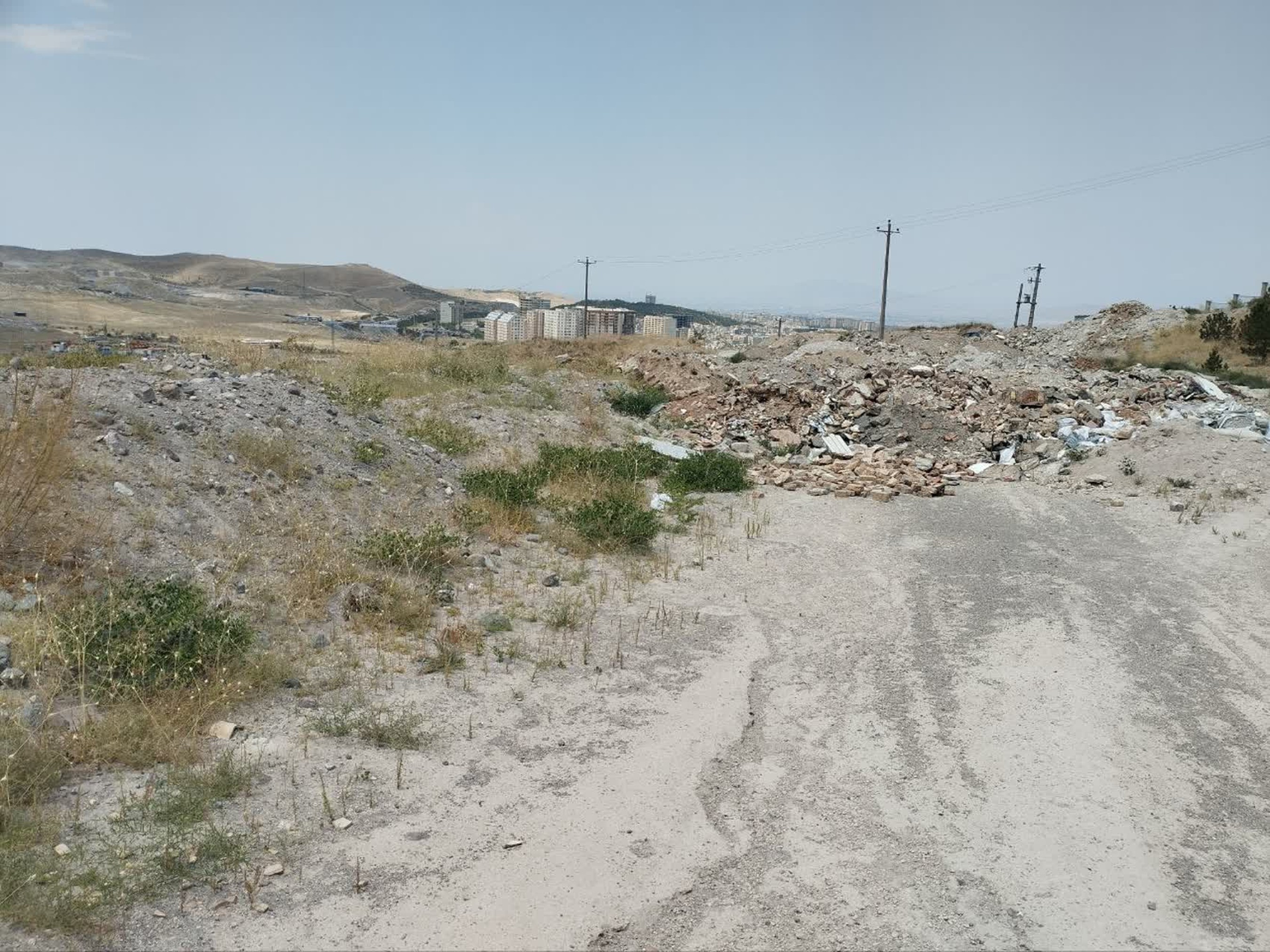 تصاویر زمین اختصاصی پروژه خوابگاه متاهلی