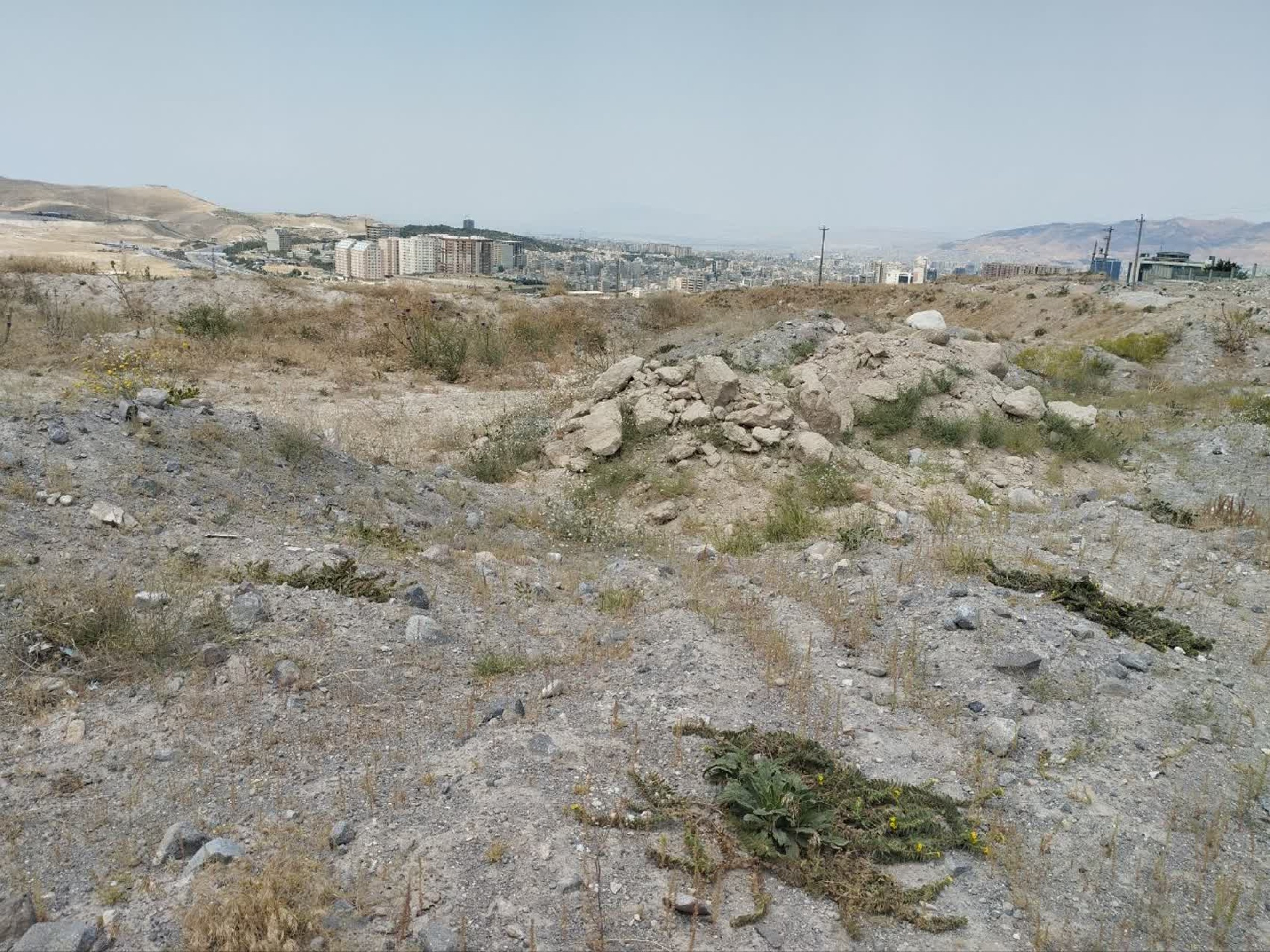 تصاویر زمین اختصاصی پروژه خوابگاه متاهلی